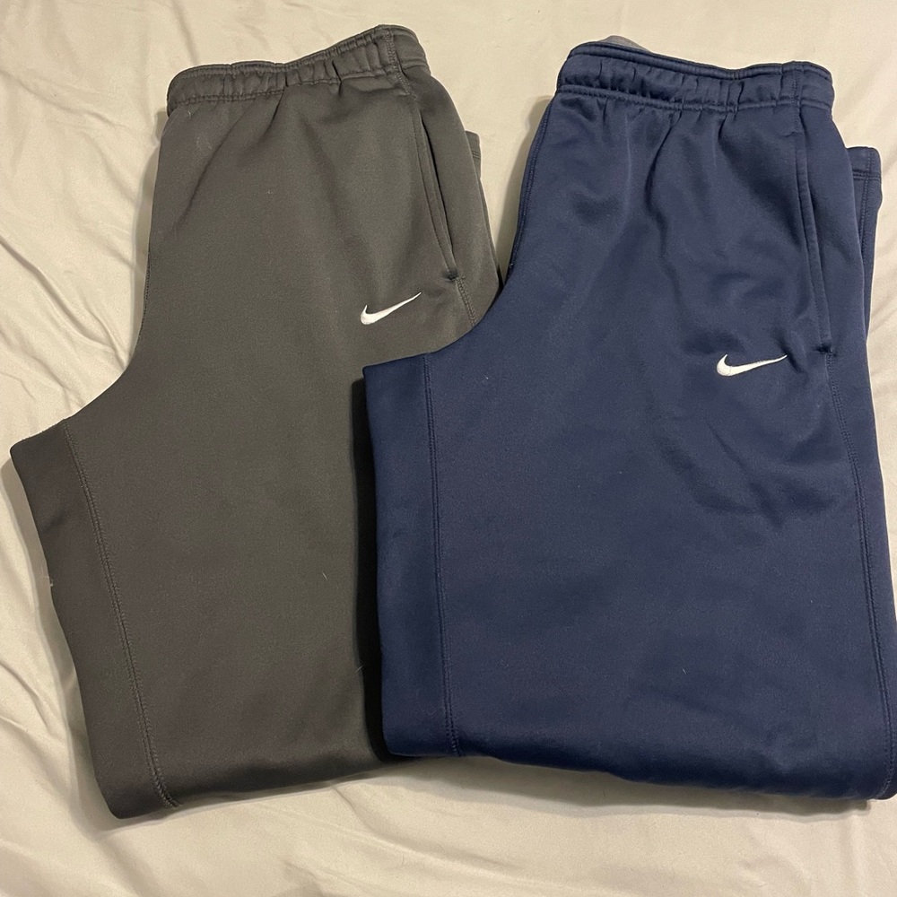 2 Pair of Mens Therma-Fit sweatpants.  Size Large